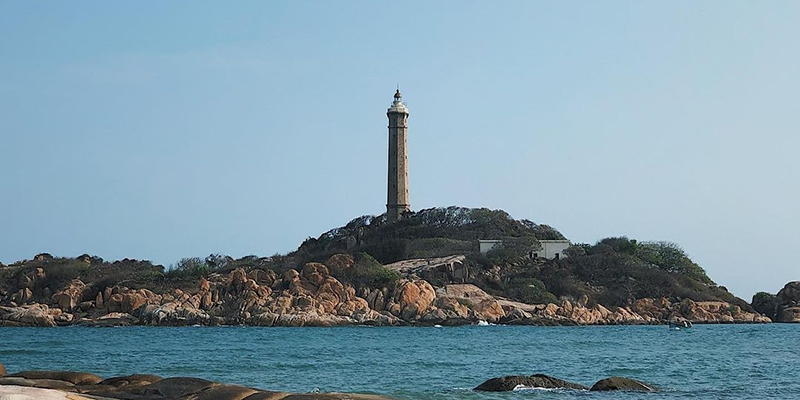 Ke Ga Cape seen from the mainland.